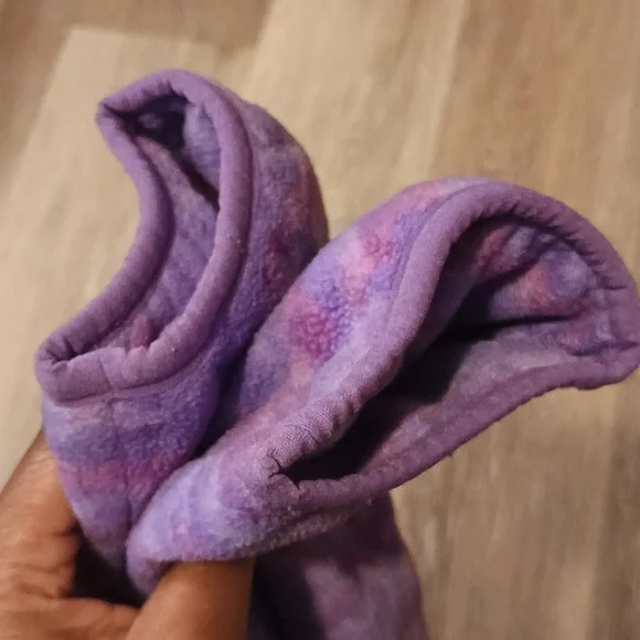 Columbia Full Zip Full Onepiece Bodysuit fleece bunting Tie Dye Pink & Purple - Picture 6 of 13